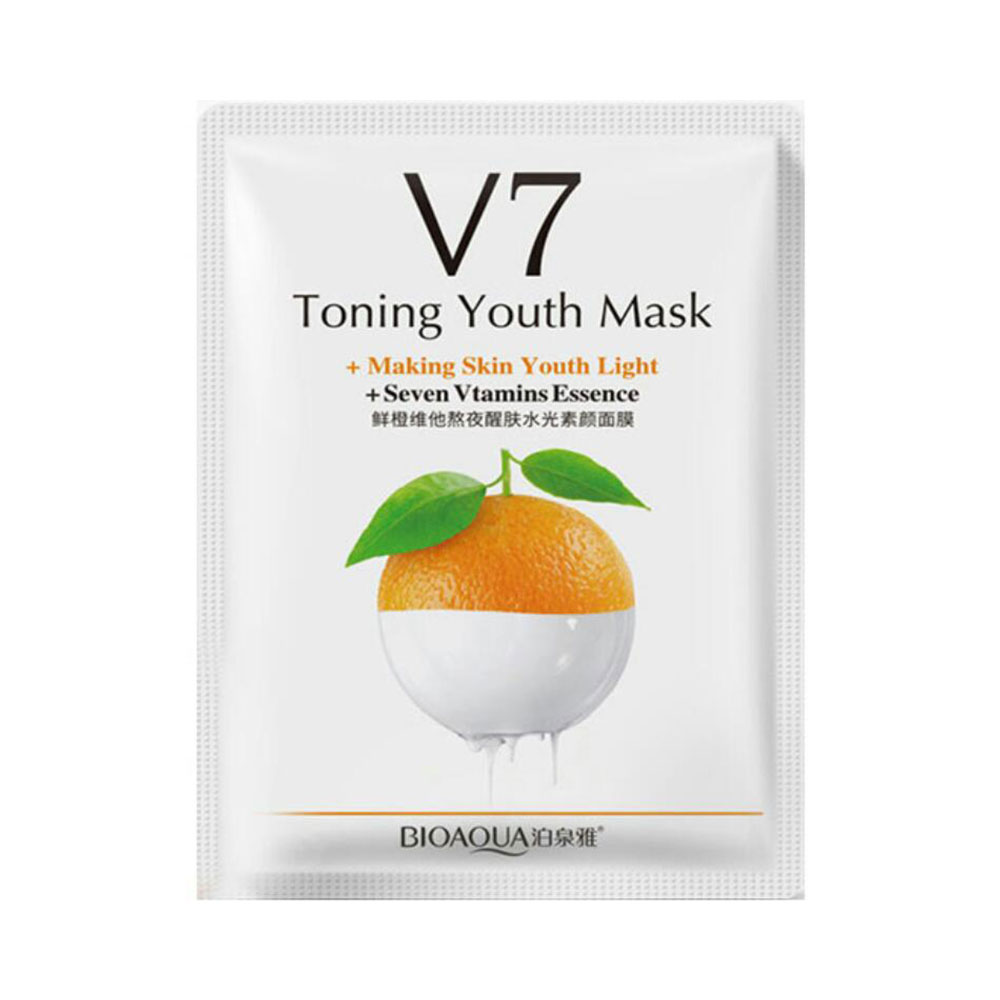 ماسک صورت آبرسان عمیق V7 بیوآکوا - پرتقالی